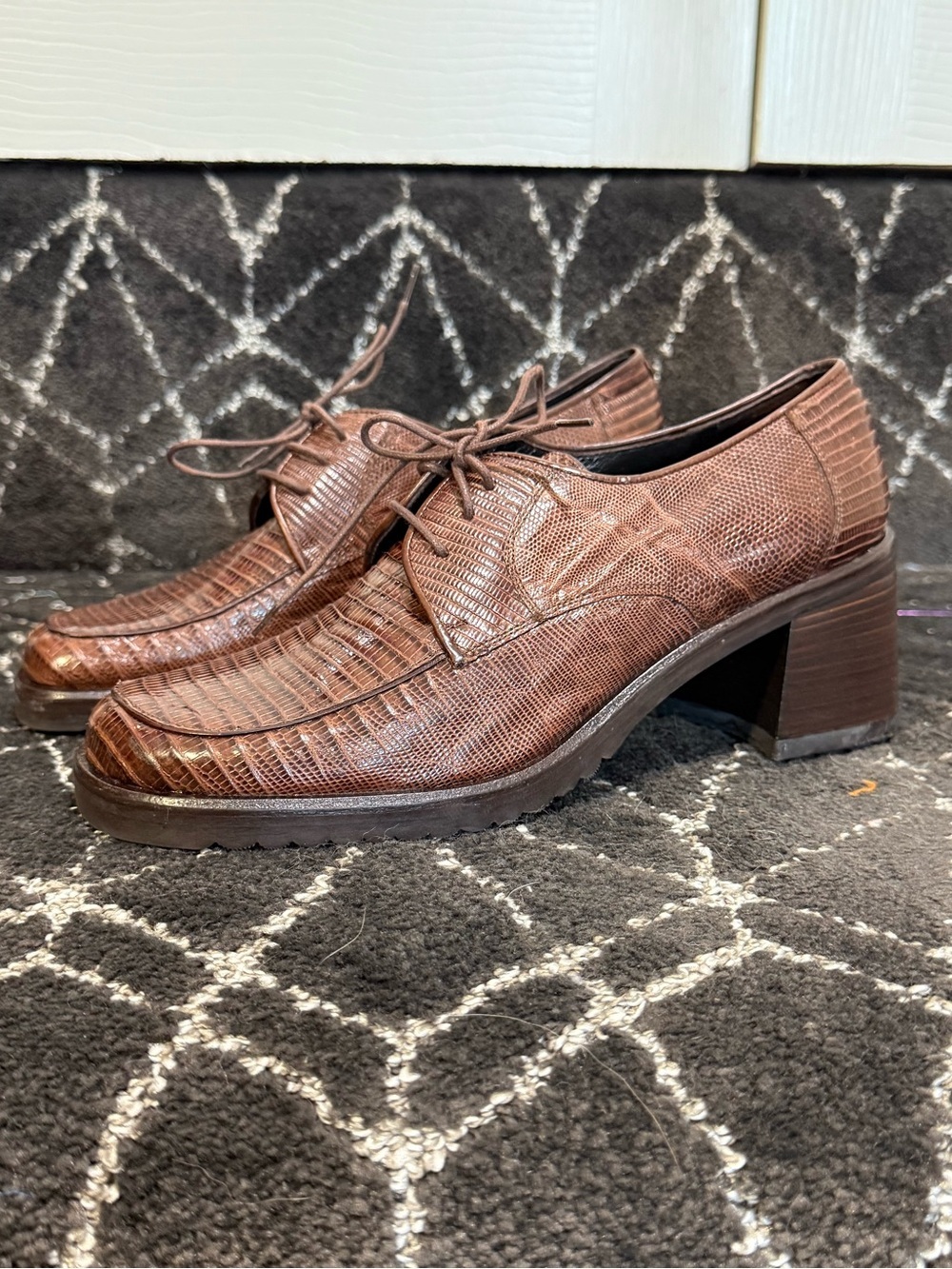 Mezlan Lizard Shoes